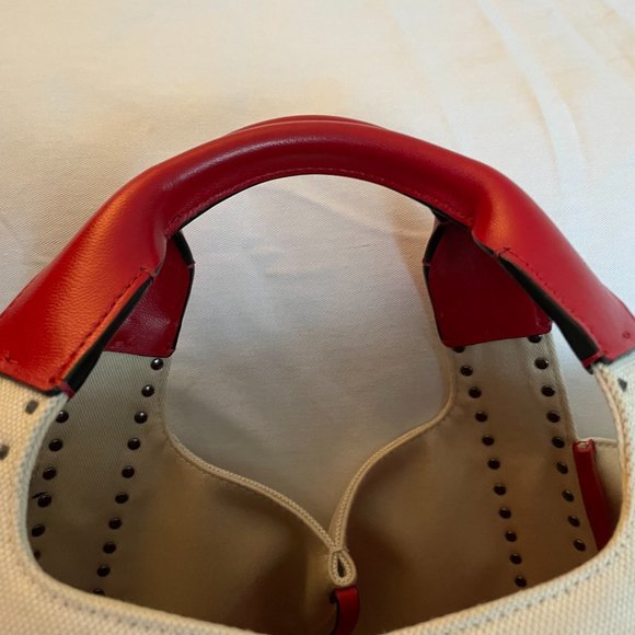 Valentino Garavani Atelier 01 Tote Studded Canvas Medium - Picture 10 of 14